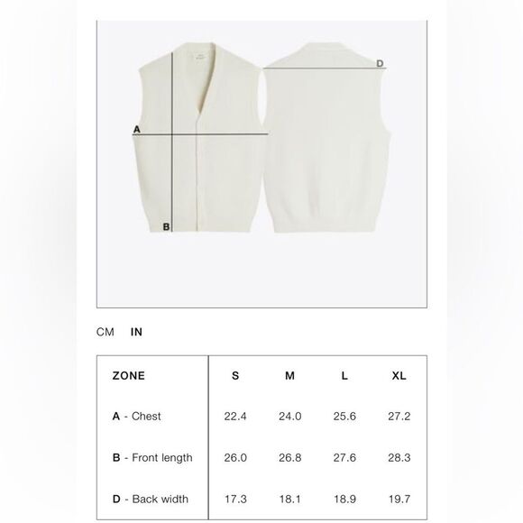 (N4) Zara Men's hooded vest, size XL - Picture 12 of 12